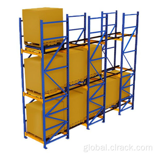 Used Push Back Racking Push Back Pallet Racking System For Factory Storage Manufactory